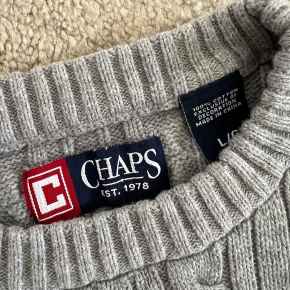 Chaps oversized cable knit sweater - Picture 3 of 3